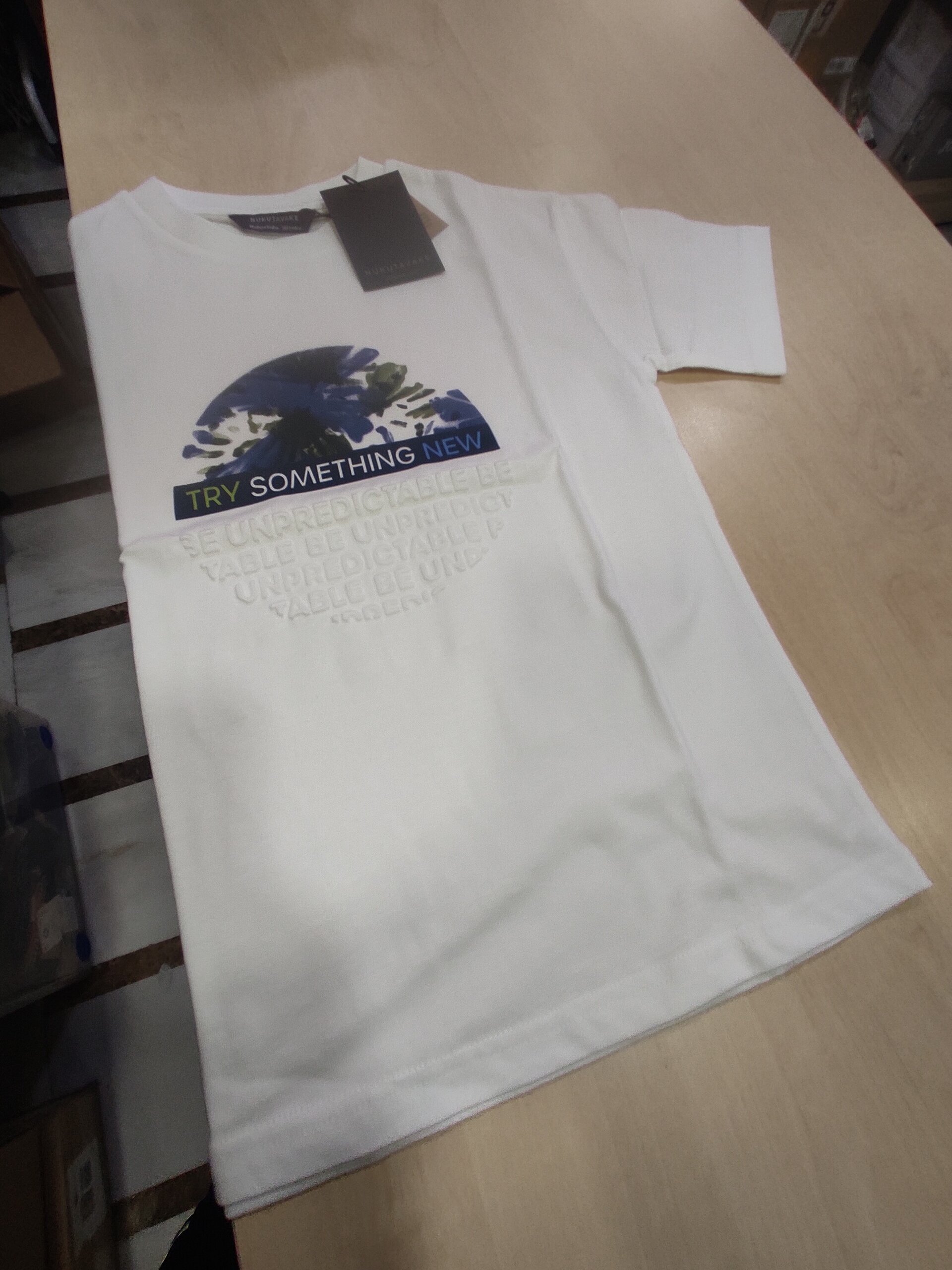 Camiseta blanca try  10 años - 2