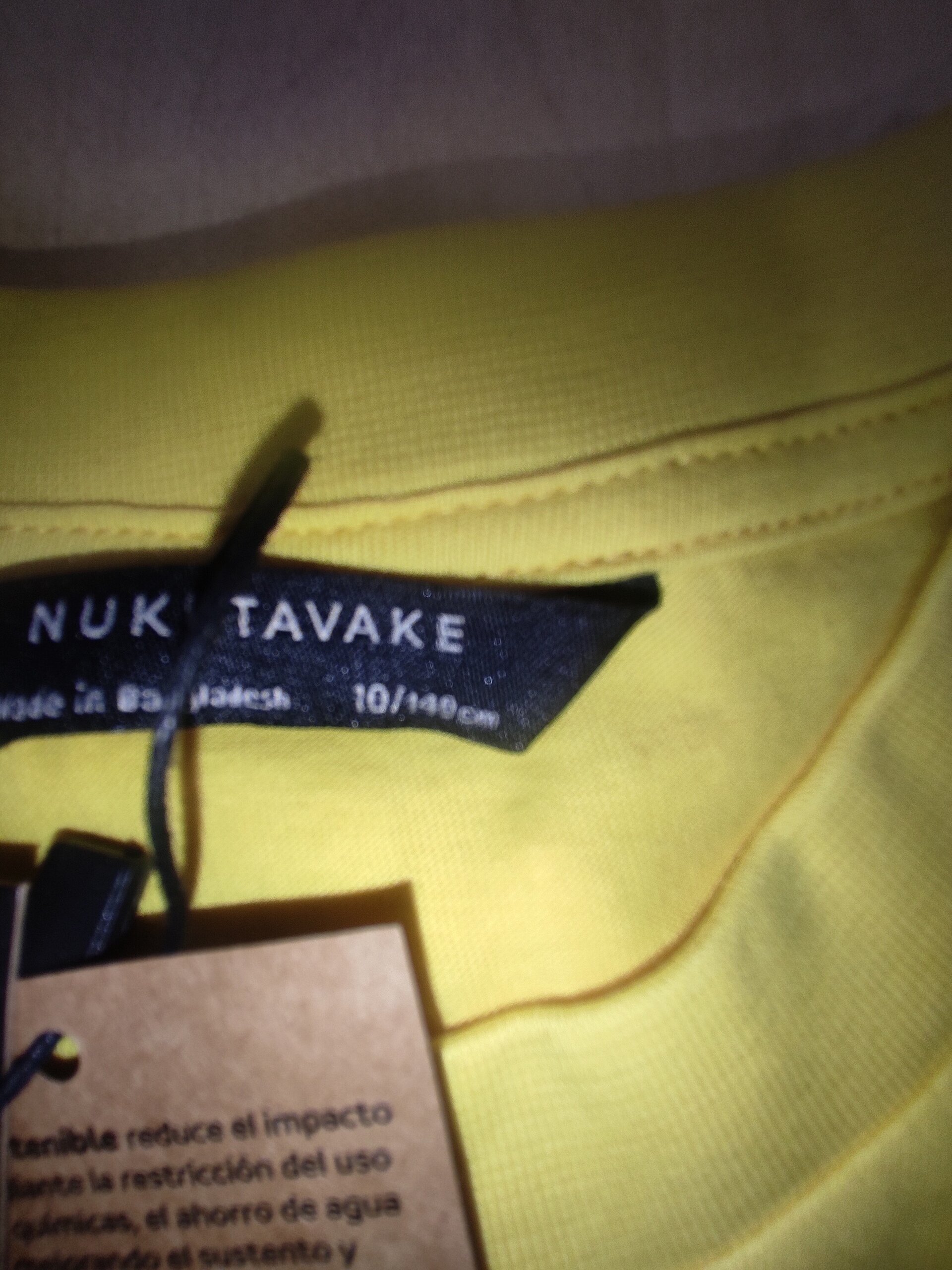 Camiseta amarilla   10 años - 3