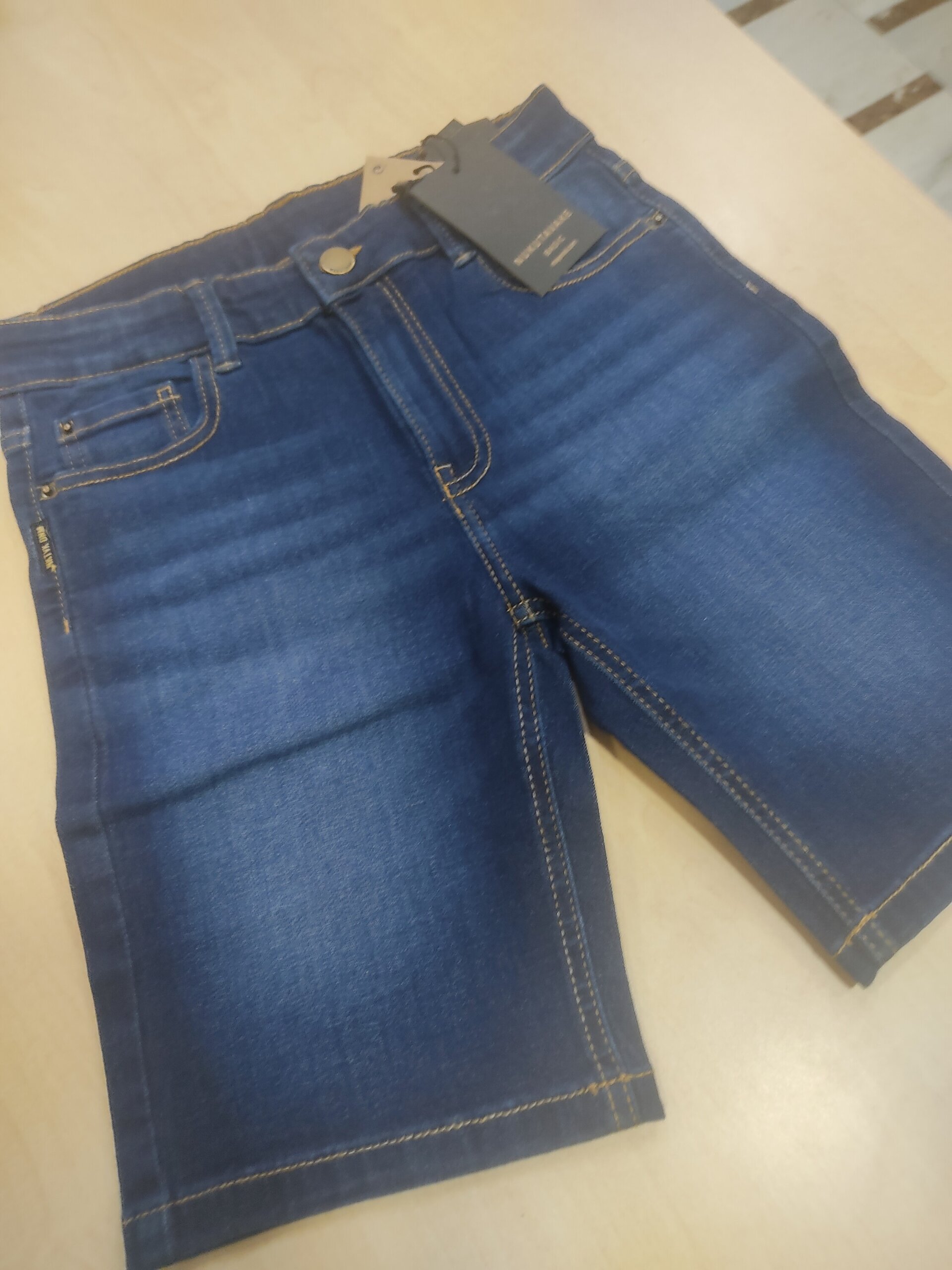 Pantalón vaquero azul fuerte claro 10 años - 3