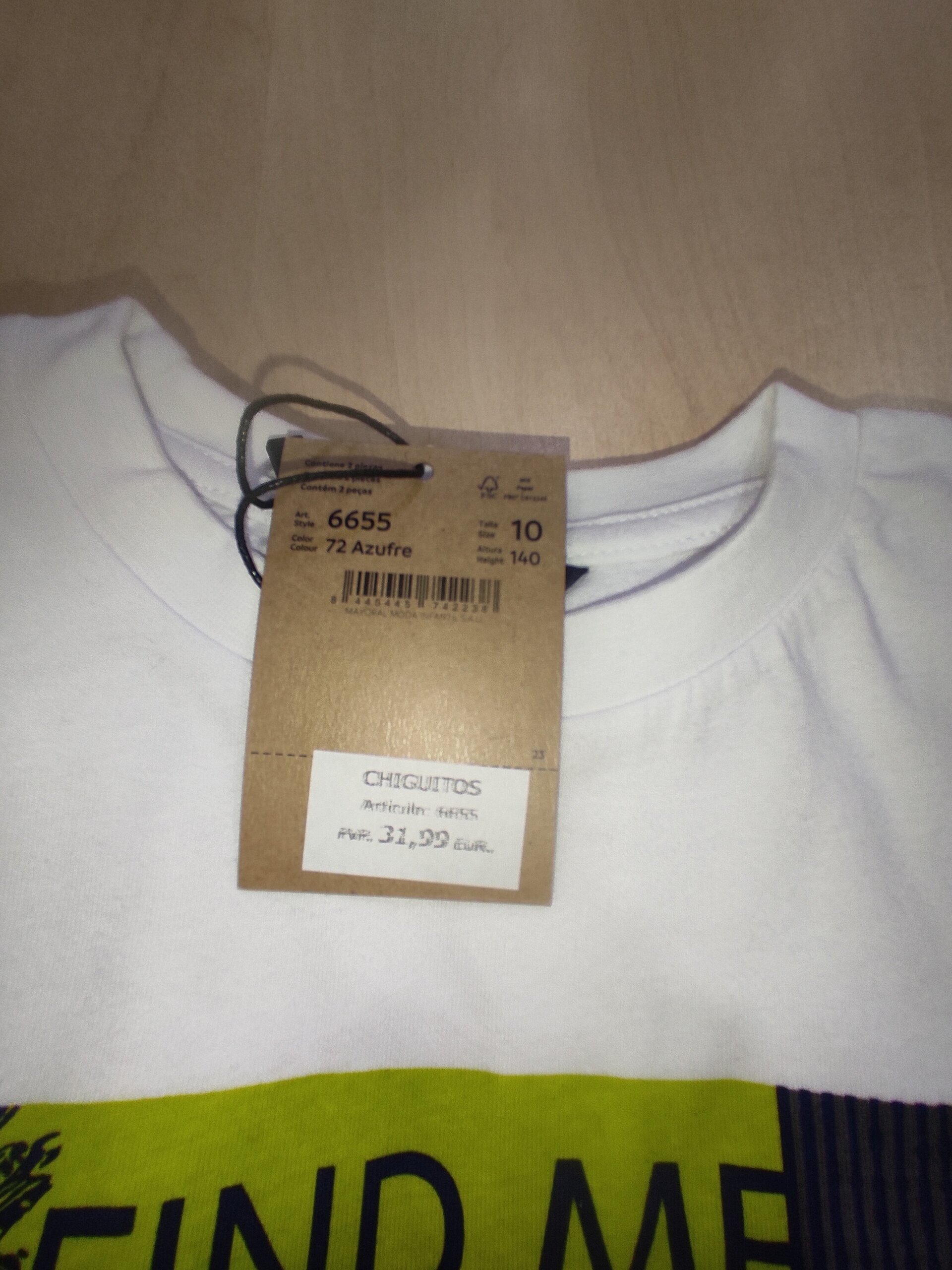 Conjunto 2 piezas 10 años - 9