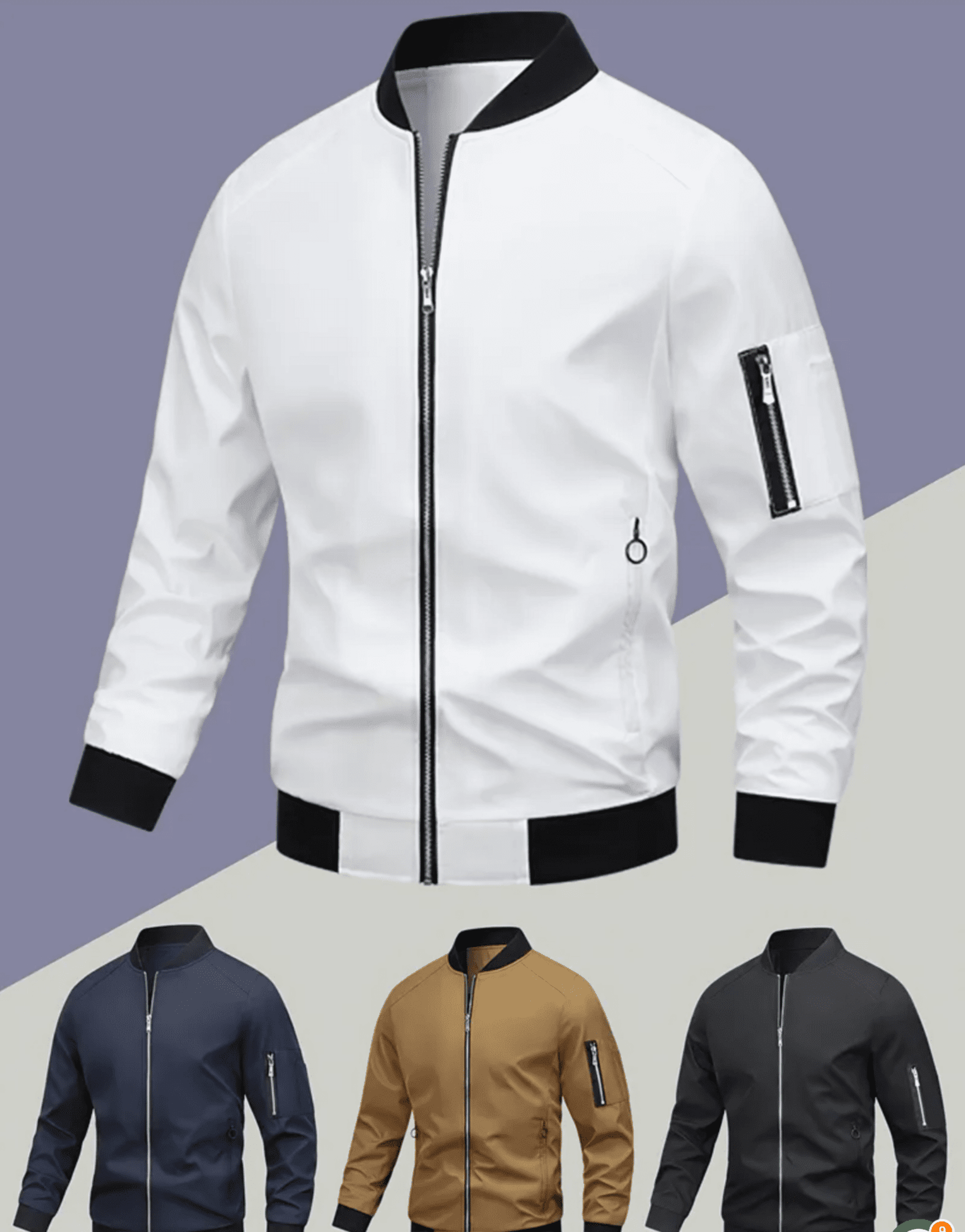 Chaqueta Bomber Run - 7