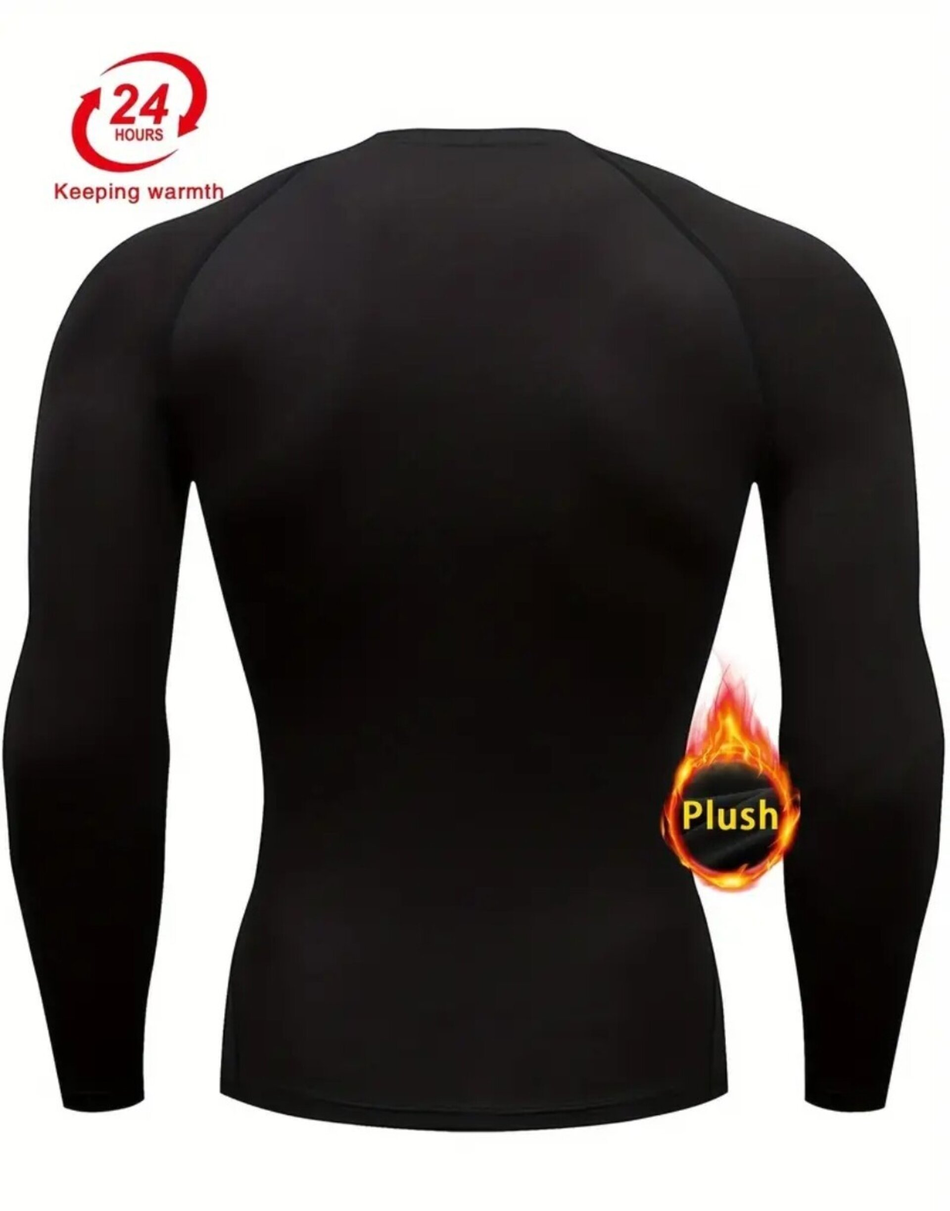 Camiseta Térmica Negra - 2