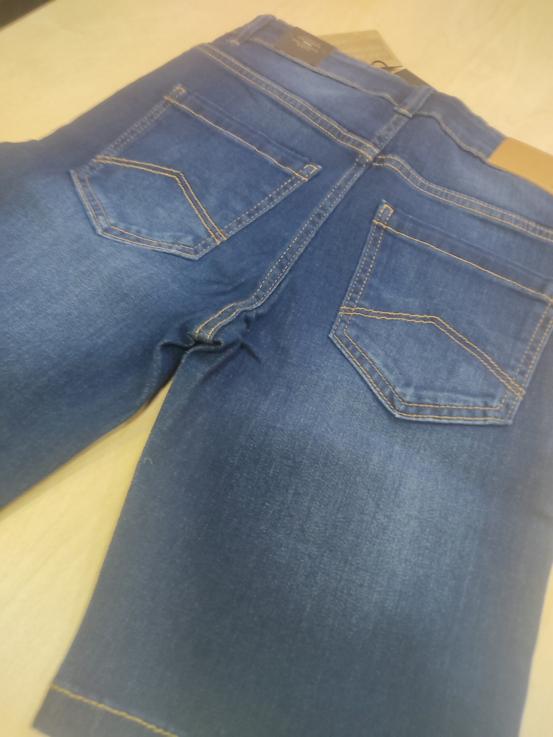 Pantalón vaquero azul fuerte claro 10 años - 6