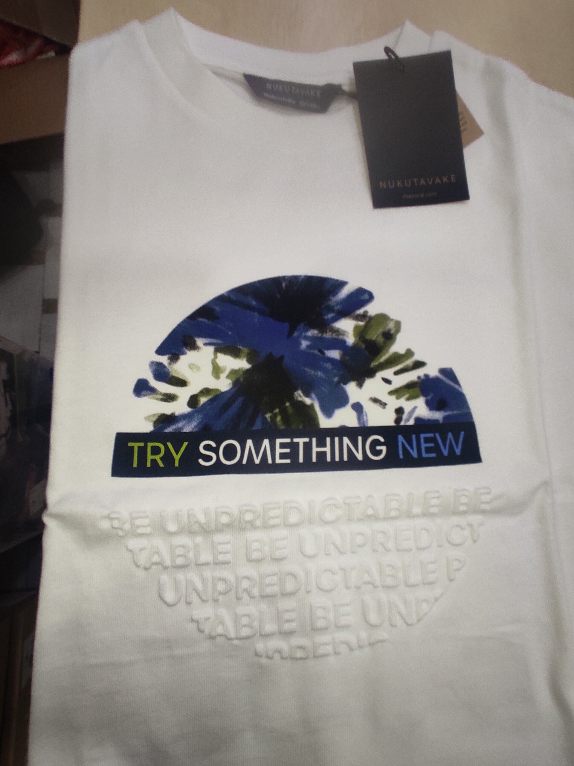 Camiseta blanca try  10 años - 5