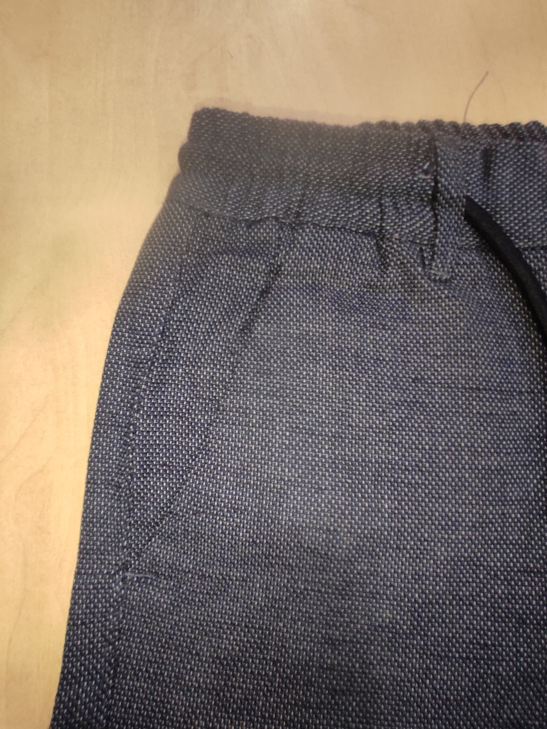 Pantalón vaquero gris cordón 10 años - 4