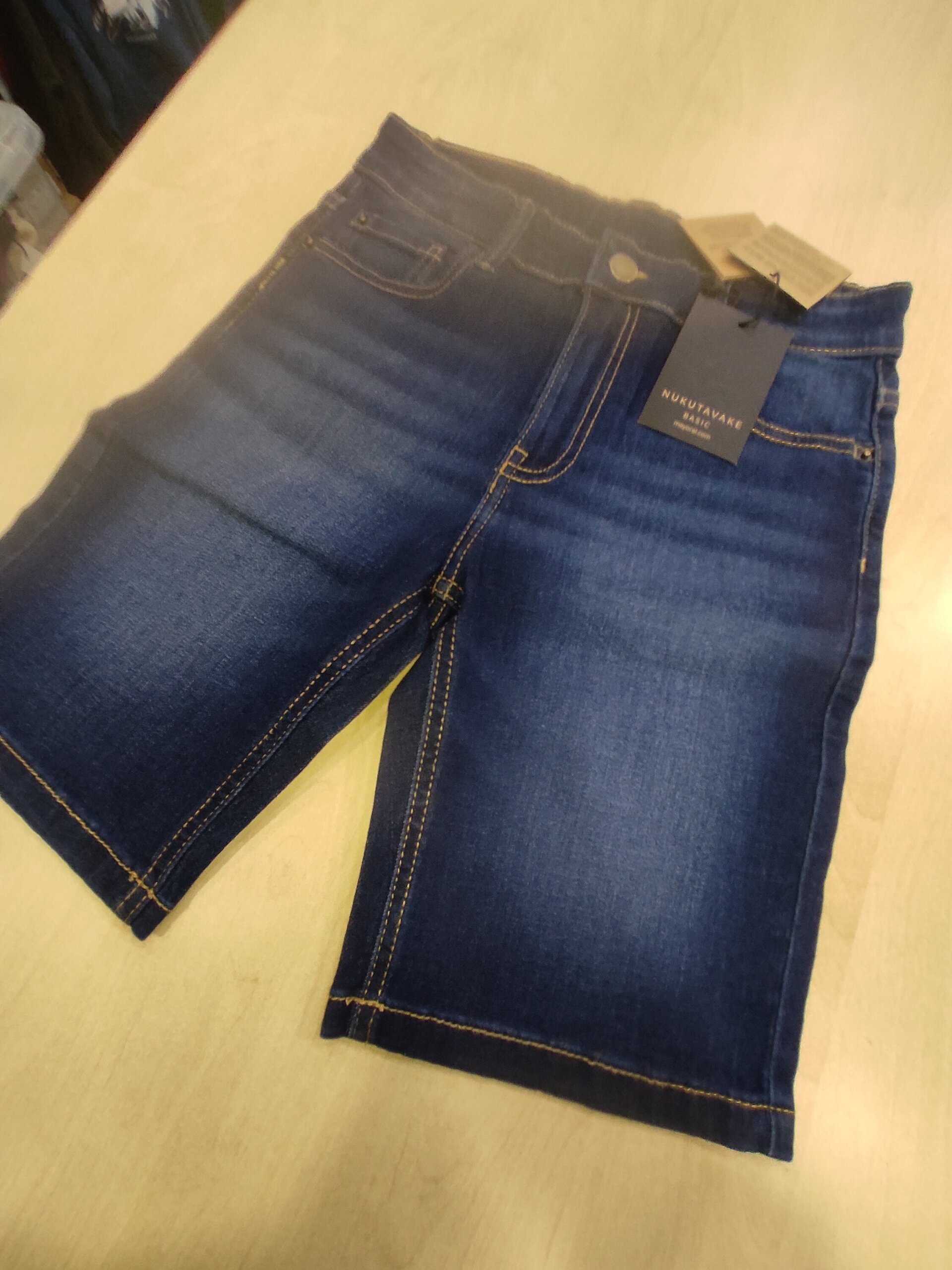 Pantalón vaquero azul fuerte claro 10 años - 4