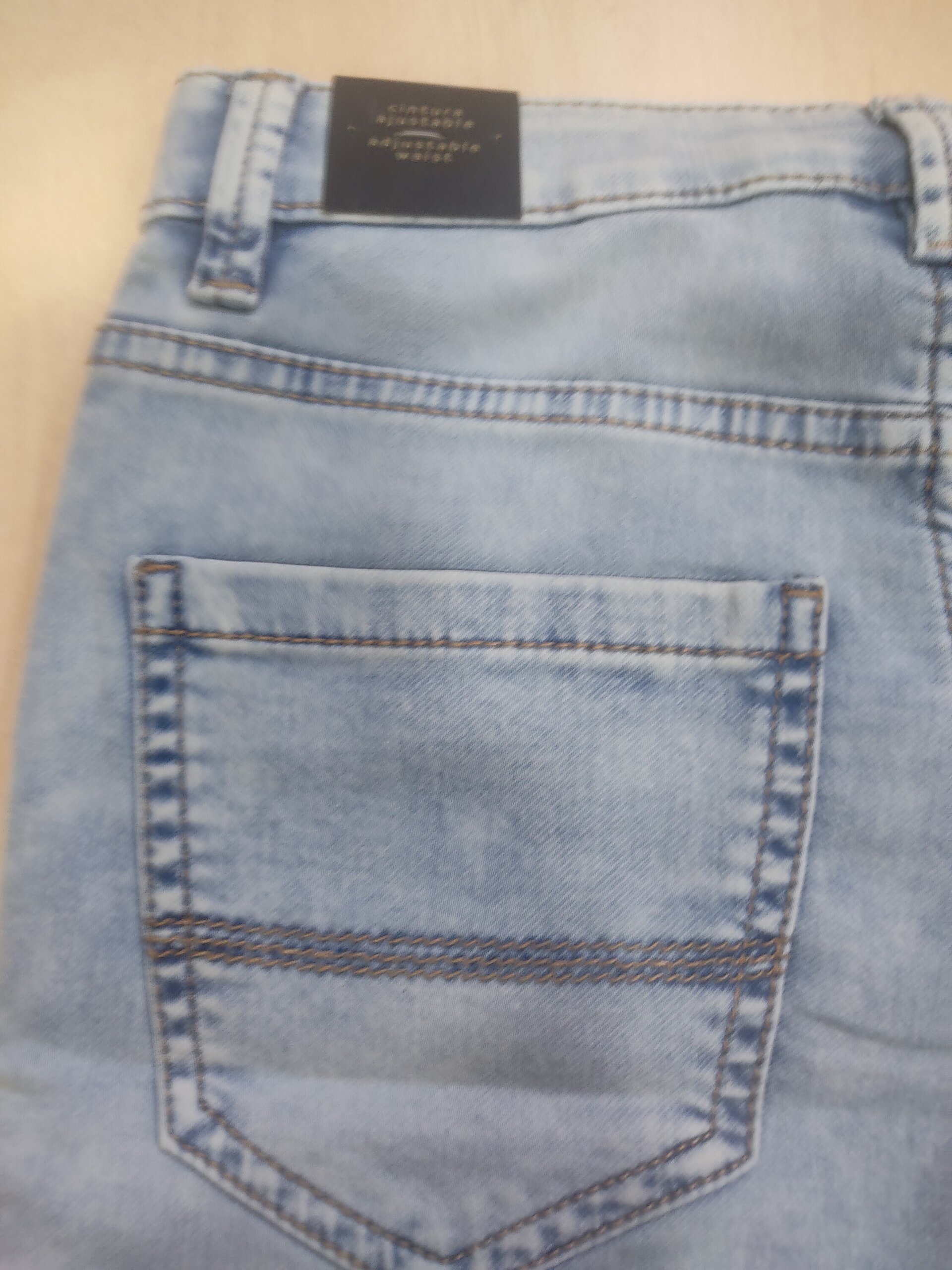 Pantalón vaquero azul claro 10 años - 4